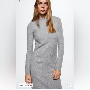 MANGO Perkins Knitted Dress